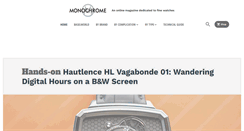 Desktop Screenshot of monochrome-watches.com