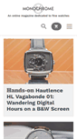 Mobile Screenshot of monochrome-watches.com